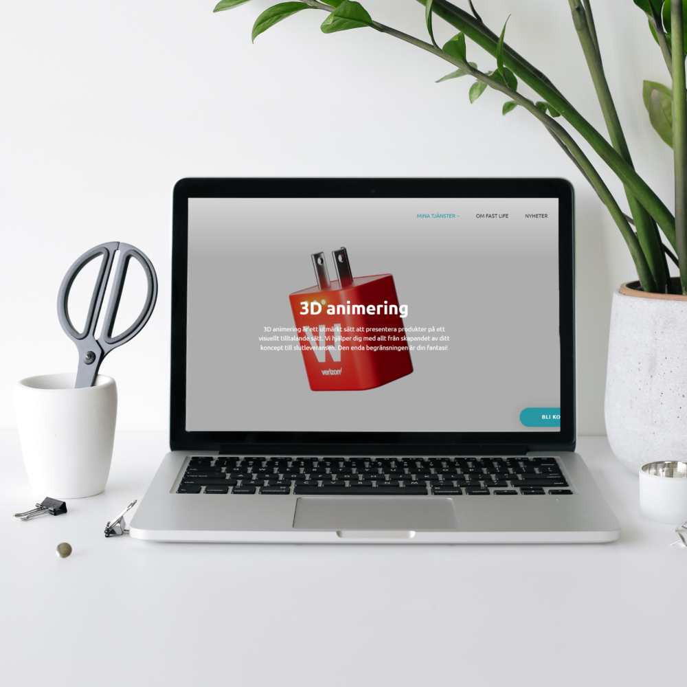 Fast Life hemsida 3d